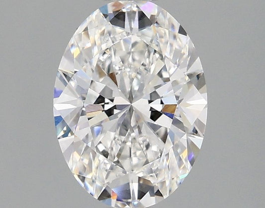 Lab-Grown Oval Diamond - 1.46 Carats, E Color, VVS2 Clarity - Certified by IGI - Report Number: LG681521930