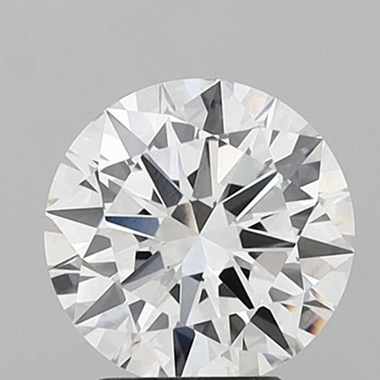 Lab-Grown Round Diamond - 3.01 Carats, F Color, VVS2 Clarity - Certified by IGI - Report Number: LG686502996