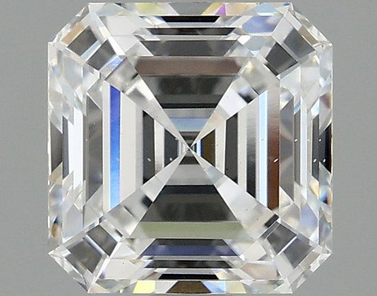 Lab-Grown Asscher Diamond - 2.09 Carats, D Color, VS2 Clarity - Certified by IGI - Report Number: LG673427534