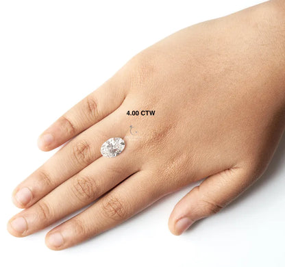 IGI-zertifizierter ovaler, im Labor gezüchteter Diamant – Farbe D–E, Reinheit VS1+, exzellenter Schliff (1–4 ct)