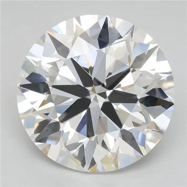 5,04 ct runder, im Labor gezüchteter Diamant (Farbe E, Reinheit VS1, Schliff-ID, IGI-zertifiziert)