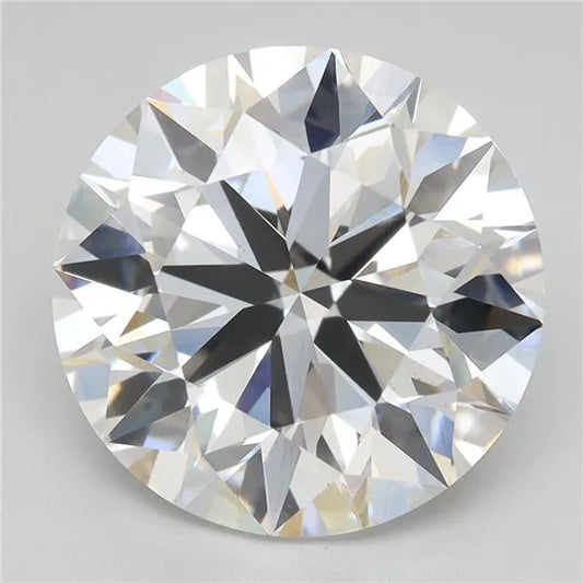 5,04 ct runder, im Labor gezüchteter Diamant (Farbe E, Reinheit VS1, Schliff-ID, IGI-zertifiziert)