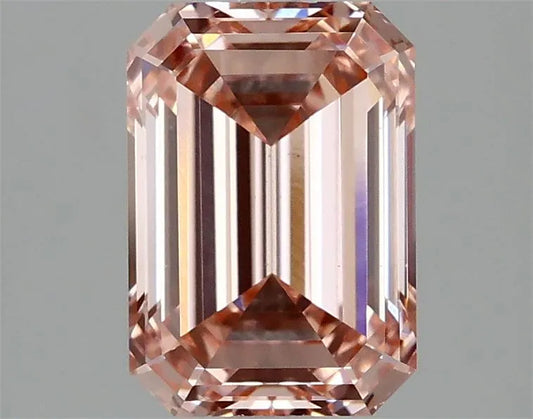 2.22ct Emerald Lab Grown Diamond (Colour Fancy Intense Pink, Clarity VS1, IGI Certified)