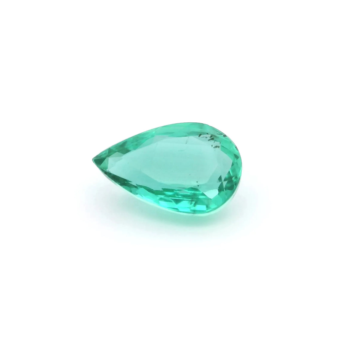 2.07ct Pear Natural Emerald (Colour Green, Clarity Eye Clean, Cut Faceted)
