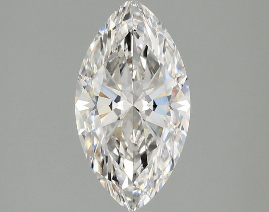 Lab-Grown Marquise Diamond - 1.45 Carats, F Color, VS1 Clarity - Certified by IGI - Report Number: LG668413931