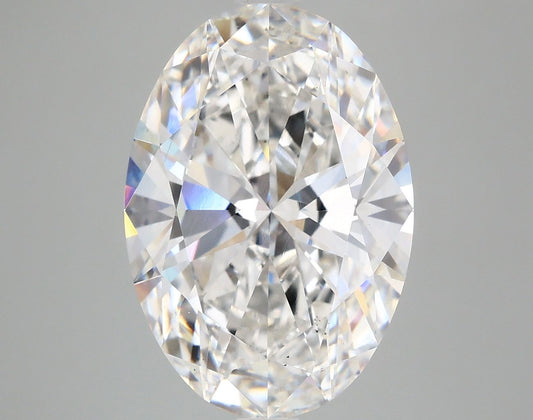 Lab-Grown Oval Diamond - 6.04 Carats, E Color, VS2 Clarity - Certified by IGI - Report Number: LG678563680