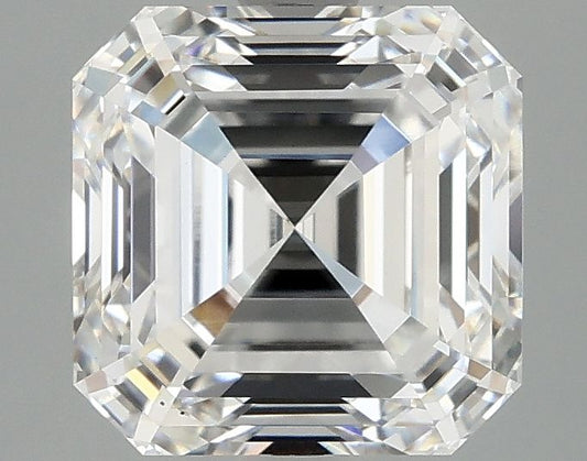 Lab-Grown Asscher Diamond - 2.9 Carats, E Color, VS1 Clarity - Certified by IGI - Report Number: LG689558292