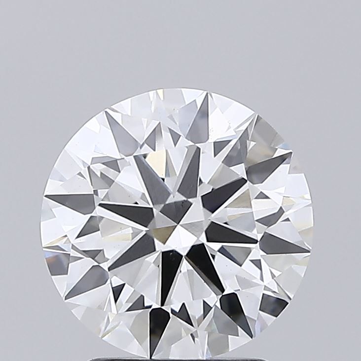 Lab-Grown Round Diamond - 2.54 Carats, F Color, VS1 Clarity - Certified by IGI - Report Number: LG680533107