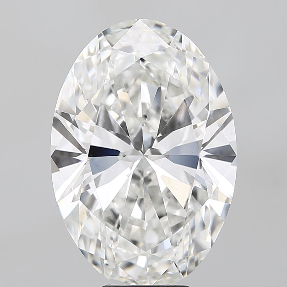 Lab-Grown Oval Diamond - 8.01 Carats, F Color, VS1 Clarity - Certified by IGI - Report Number: LG680571024
