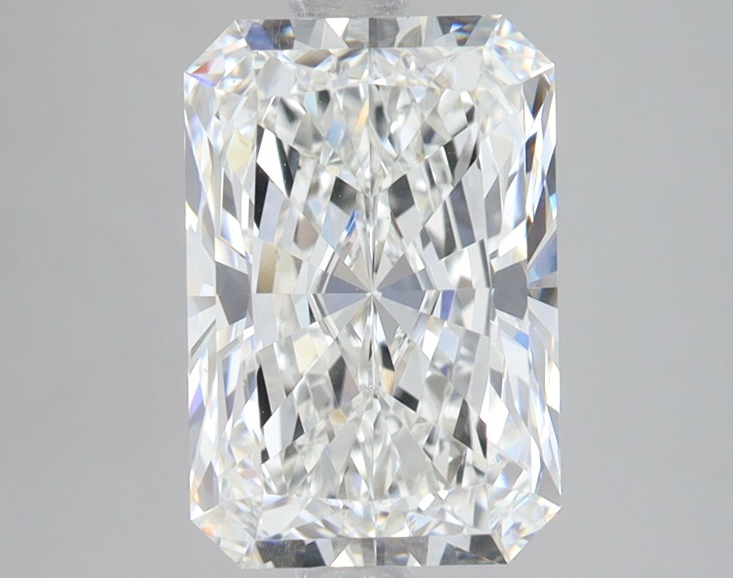 Lab-Grown Radiant Diamond - 3.52 Carats, F Color, VS1 Clarity - Certified by IGI - Report Number: LG691564658