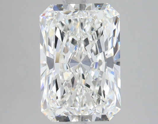 Lab-Grown Radiant Diamond - 3.52 Carats, F Color, VS1 Clarity - Certified by IGI - Report Number: LG691564658