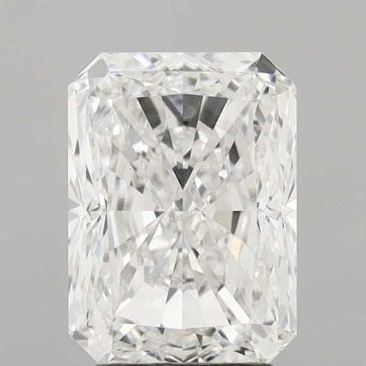 Lab-Grown Radiant Diamond - 3.01 Carats, E Color, VVS2 Clarity - Certified by IGI - Report Number: LG712503701