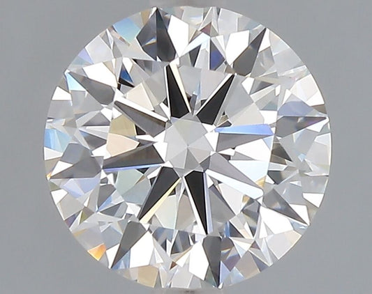Lab-Grown Round Diamond - 2.0 Carats, F Color, VVS2 Clarity - Certified by IGI - Report Number: LG687567528
