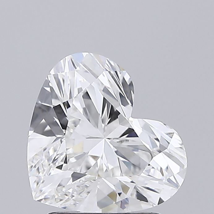Lab-Grown Heart Diamond - 2.01 Carats, E Color, VVS2 Clarity - Certified by IGI - Report Number: LG695515067