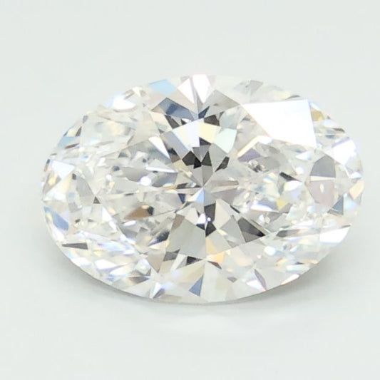 Lab-Grown Oval Diamond - 1.5 Carats, E Color, VS2 Clarity - Certified by IGI - Report Number: LG694504921