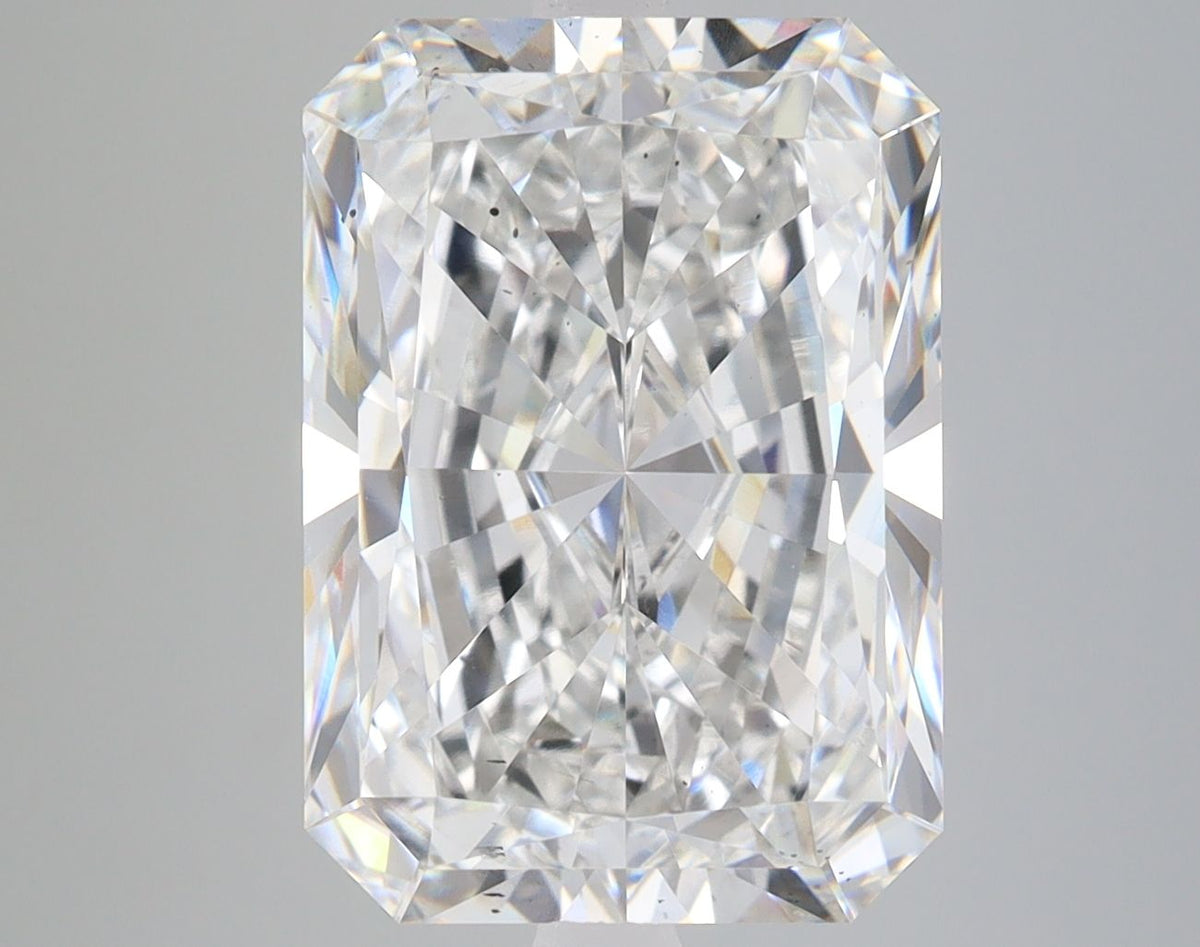 Lab-Grown Radiant Diamond - 7.21 Carats, F Color, VS2 Clarity - Certified by IGI - Report Number: LG675535771