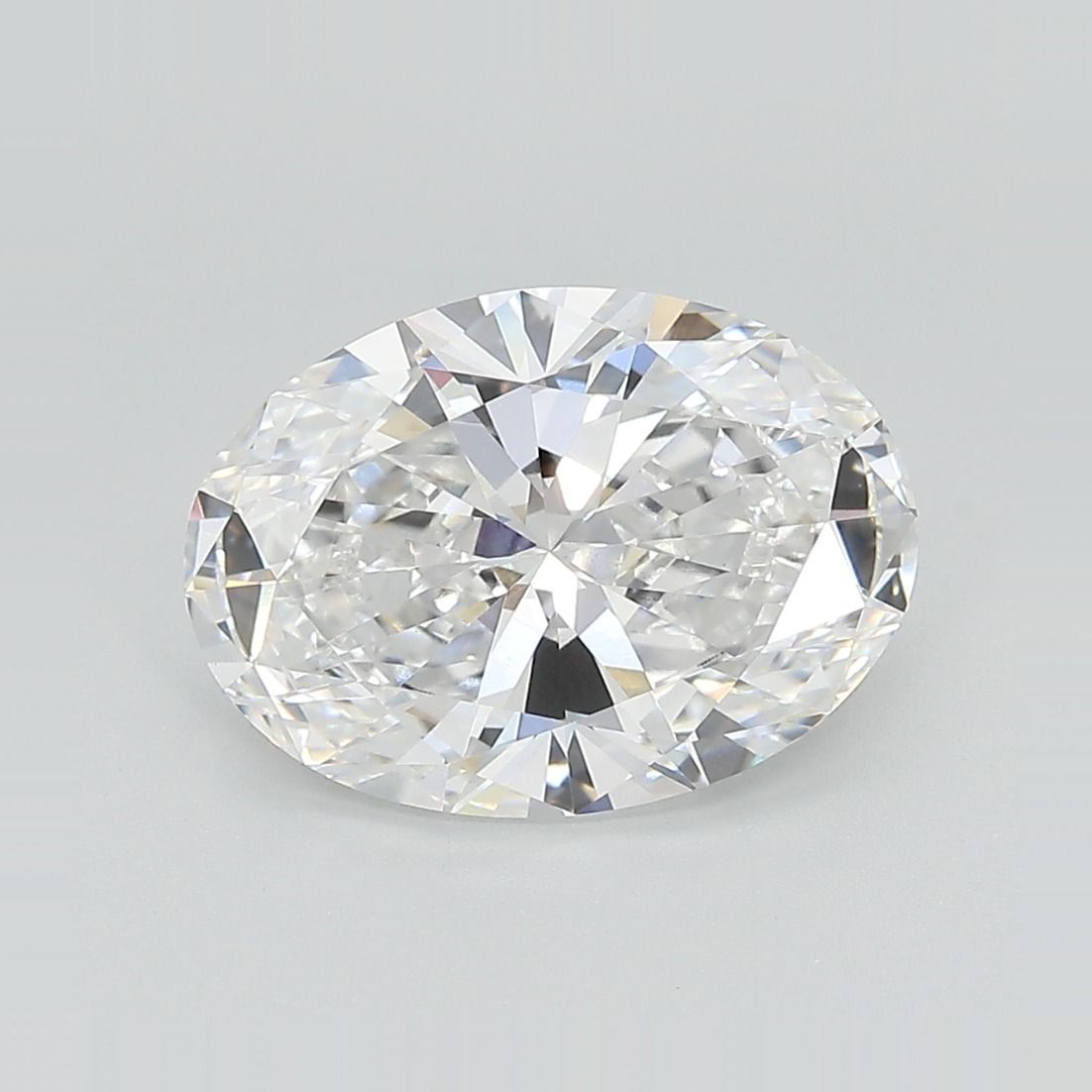 Lab-Grown Oval Diamond - 3.56 Carats, D Color, VVS2 Clarity - Certified by IGI - Report Number: LG691540827
