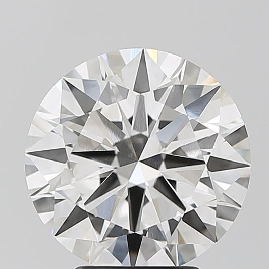 Lab-Grown Round Diamond - 3.5 Carats, F Color, VVS2 Clarity - Certified by IGI - Report Number: LG685561668