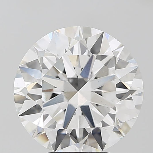 Lab-Grown Round Diamond - 5.01 Carats, F Color, VS1 Clarity - Certified by IGI - Report Number: LG700560410