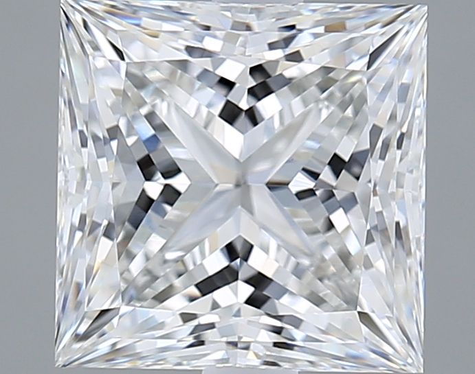 Lab-Grown Princess Diamond - 3.03 Carats, F Color, VVS2 Clarity - Certified by IGI - Report Number: LG687556138