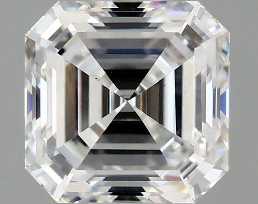 Lab-Grown Asscher Diamond - 1.0 Carats, E Color, VS1 Clarity - Certified by IGI - Report Number: LG691585358