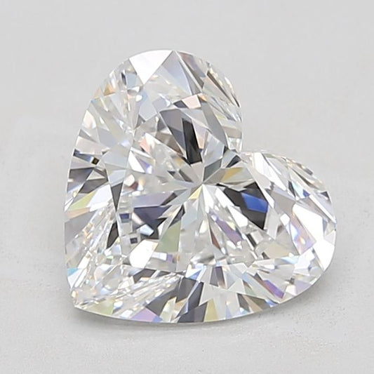 Lab-Grown Heart Diamond - 5.25 Carats, D Color, VS1 Clarity - Certified by IGI - Report Number: LG632424884
