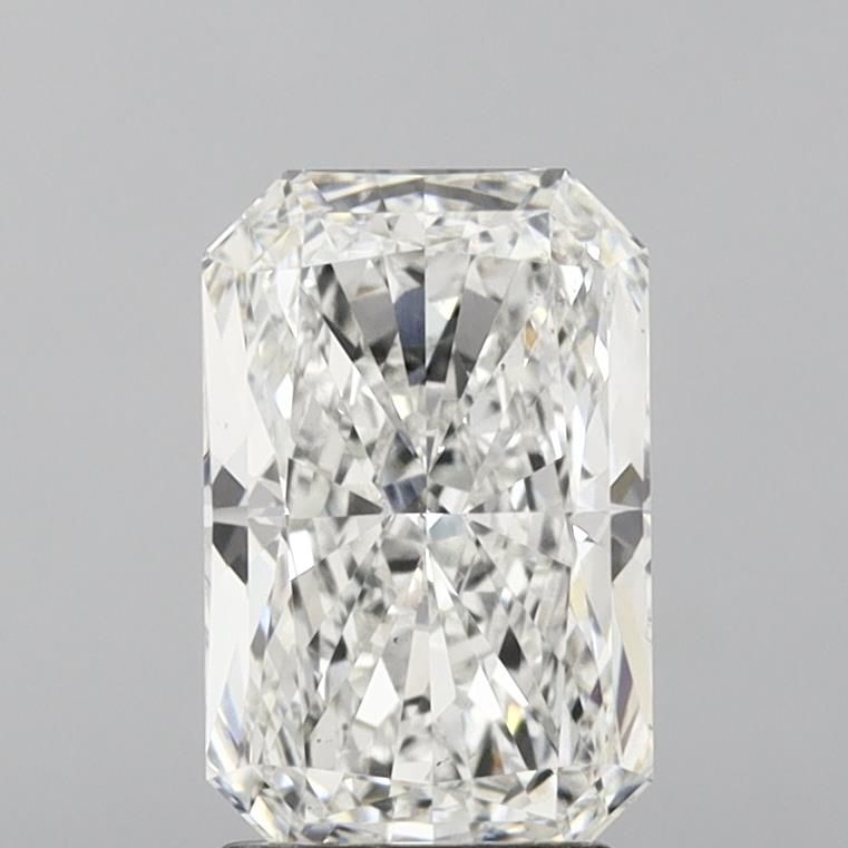 Lab-Grown Radiant Diamond - 3.04 Carats, F Color, VS2 Clarity - Certified by IGI - Report Number: LG626411245