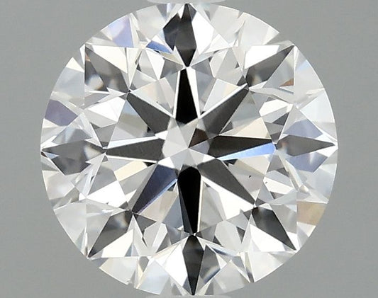 Lab-Grown Round Diamond - 1.95 Carats, F Color, VS1 Clarity - Certified by IGI - Report Number: LG712527051