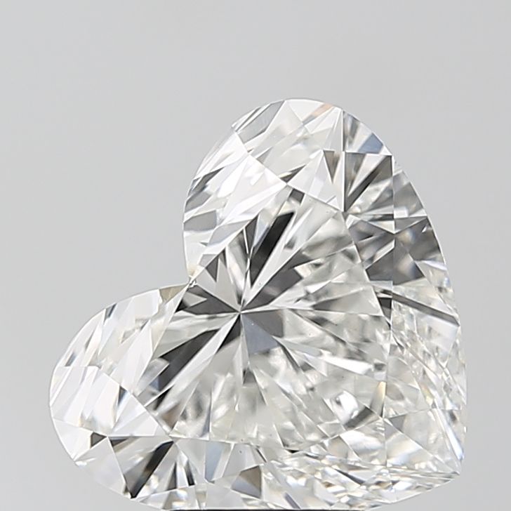 Lab-Grown Heart Diamond - 4.1 Carats, F Color, VS1 Clarity - Certified by IGI - Report Number: LG710516002