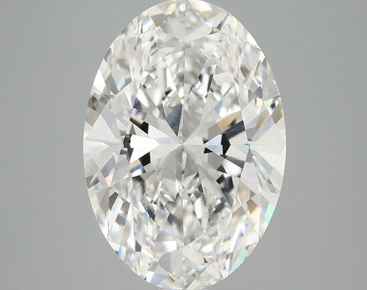Lab-Grown Oval Diamond - 4.53 Carats, F Color, VS1 Clarity - Certified by IGI - Report Number: LG694563127