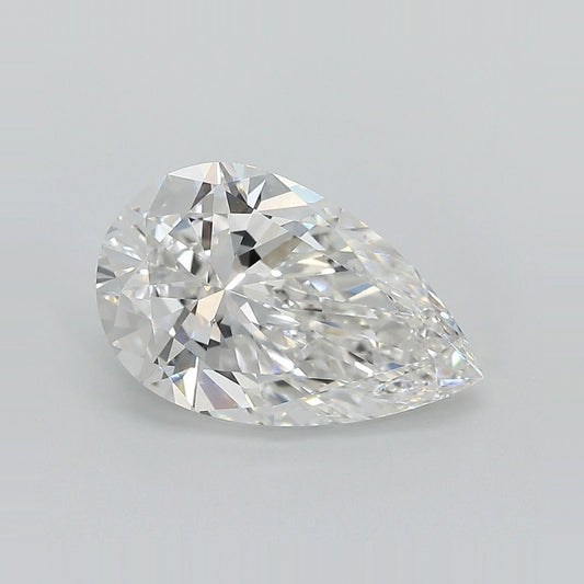Lab-Grown Pear Diamond - 3.5 Carats, E Color, VVS2 Clarity - Certified by IGI - Report Number: LG683532615
