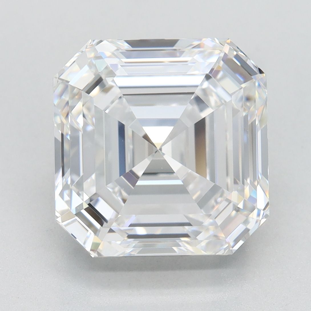 Lab-Grown Asscher Diamond - 4.26 Carats, D Color, IF Clarity - Certified by GIA - Report Number: 1508637406