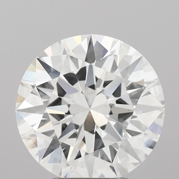 Lab-Grown Round Diamond - 3.01 Carats, F Color, VS2 Clarity - Certified by IGI - Report Number: LG719515253