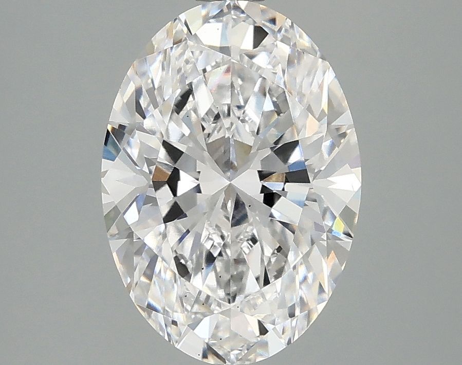 Lab-Grown Oval Diamond - 2.52 Carats, D Color, VS2 Clarity - Certified by IGI - Report Number: LG691523764
