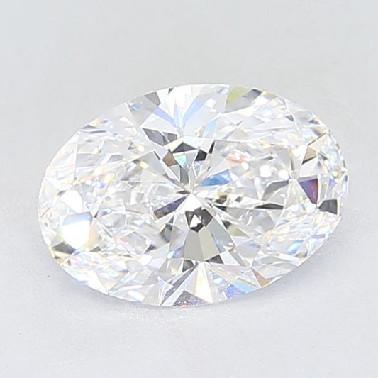 Lab-Grown Oval Diamond - 3.56 Carats, D Color, VVS2 Clarity - Certified by IGI - Report Number: LG680501720