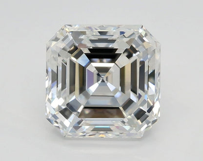 Lab-Grown Asscher Diamond - 2.54 Carats, E Color, VVS2 Clarity - Certified by GIA - Report Number: 6492837358