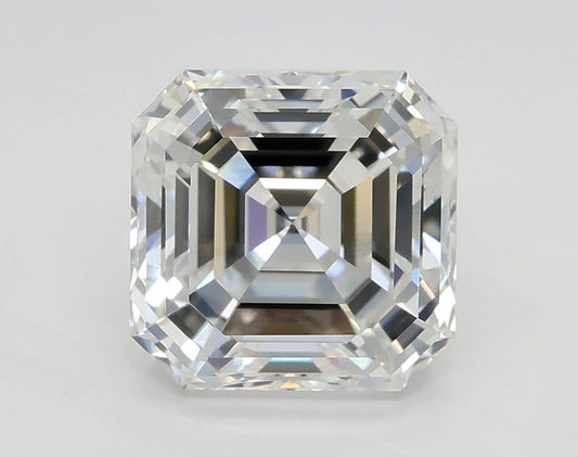 Lab-Grown Asscher Diamond - 2.54 Carats, E Color, VVS2 Clarity - Certified by GIA - Report Number: 6492837358