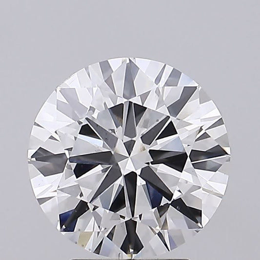 Lab-Grown Round Diamond - 3.49 Carats, F Color, VS2 Clarity - Certified by IGI - Report Number: LG681546519