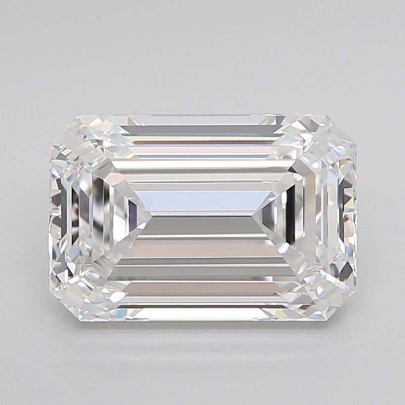 Lab-Grown Emerald Diamond - 3.76 Carat, D Color, VVS1 Clarity | Sustainable Luxury, Dazzling Brilliance | IGI | Certified LG600318350
