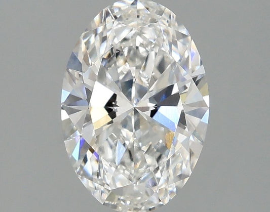 Lab-Grown Oval Diamond - 1.46 Carats, F Color, VVS2 Clarity - Certified by IGI - Report Number: LG678528461