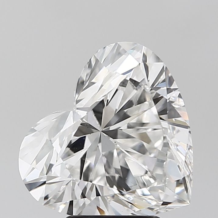 Lab-Grown Heart Diamond - 4.0 Carats, F Color, VS2 Clarity - Certified by IGI - Report Number: LG635488263