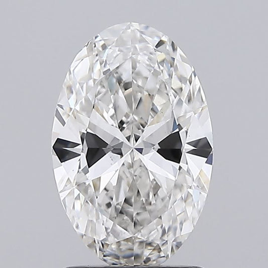 Lab-Grown Oval Diamond - 1.46 Carats, F Color, VS2 Clarity - Certified by IGI - Report Number: LG706508717