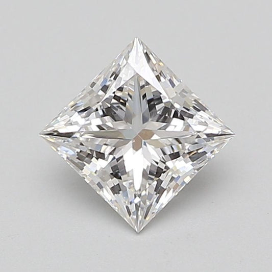 Lab-Grown Princess Diamond - 1.46 Carats, F Color, VVS2 Clarity - Certified by IGI - Report Number: LG667433606