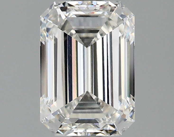 Lab-Grown Emerald Diamond - 1.96 Carats, F Color, VVS2 Clarity - Certified by IGI - Report Number: LG668449089