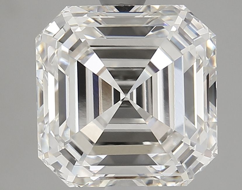 Lab-Grown Asscher Diamond - 4.04 Carats, F Color, VVS2 Clarity - Certified by IGI - Report Number: LG706574981