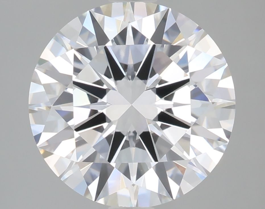 Lab-Grown Round Diamond - 3.05 Carats, E Color, VVS2 Clarity - Certified by IGI - Report Number: LG702555402