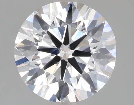 Lab-Grown Round Diamond - 1.98 Carats, E Color, VS1 Clarity - Certified by IGI - Report Number: LG668448478