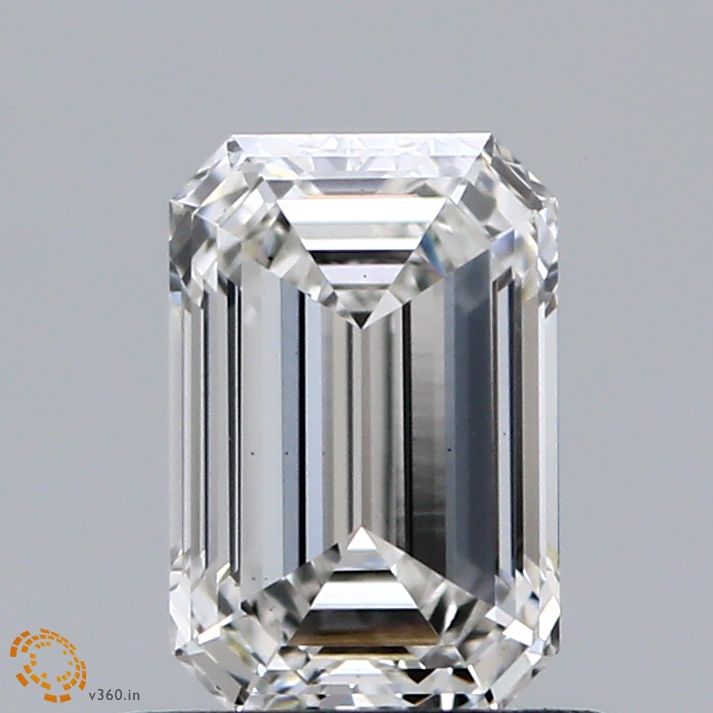 Lab-Grown Emerald Diamond - 0.98 Carats, F Color, VS2 Clarity - Certified by IGI - Report Number: LG663412771