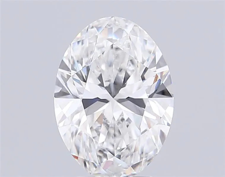 5.00ct Oval Lab Grown Diamond (Colour D, Clarity VVS1, IGI Certified)