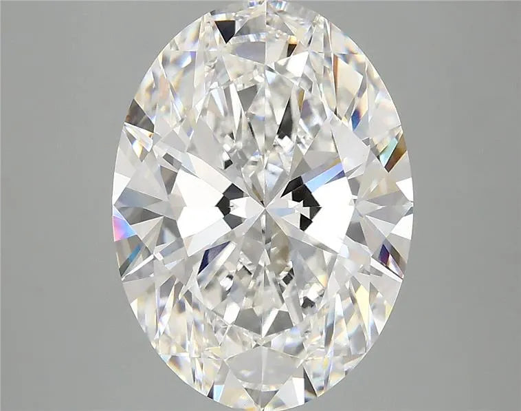 5.00ct Oval Lab Grown Diamond (Colour E, Clarity VVS2, IGI Certified)